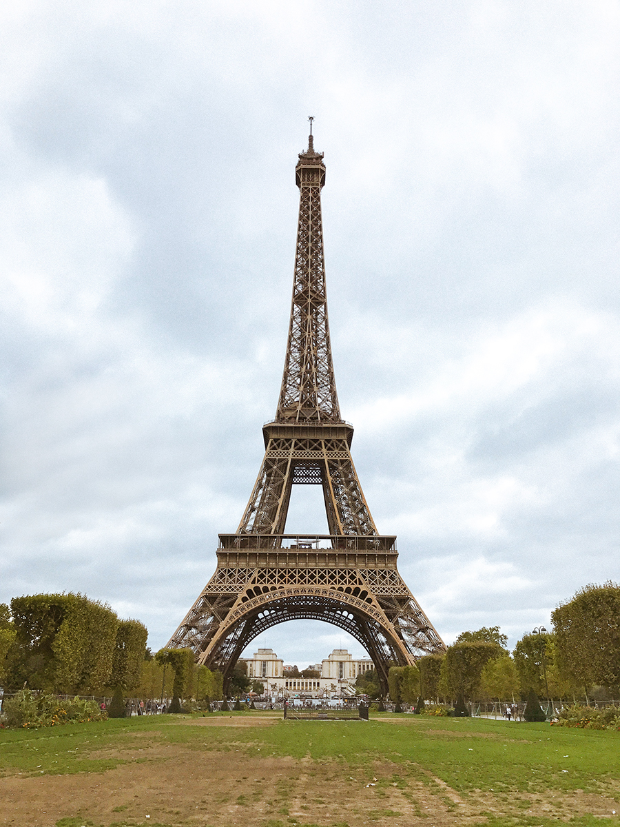 Torre Eiffel / Champ de Mars- Paris em 5 dias
