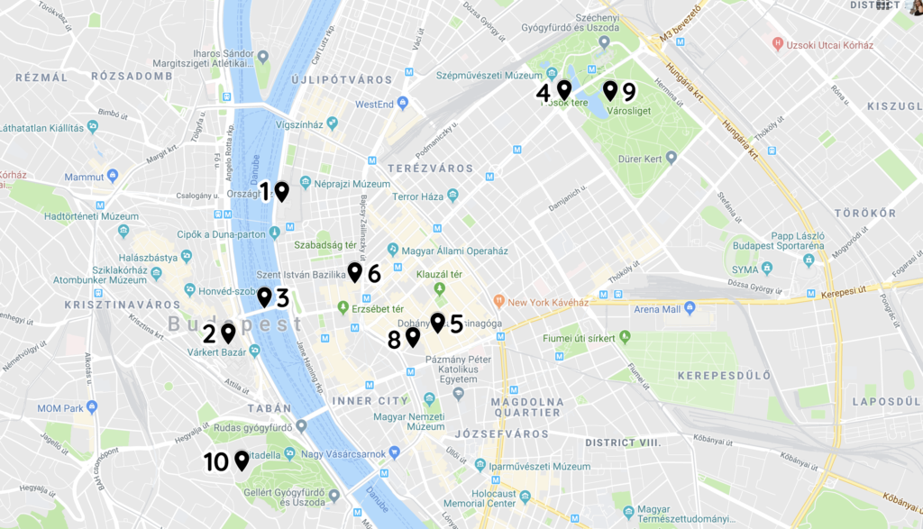 passeios gratuitos em budapeste