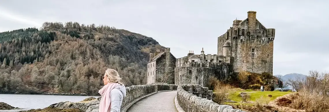 Eilean Donan Castle in the Scottish Highlands