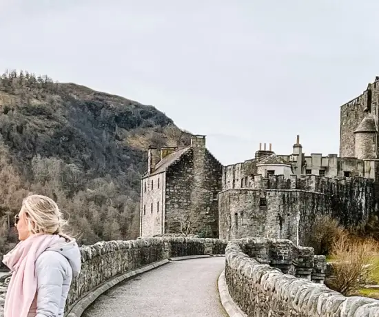 Eilean Donan Castle in the Scottish Highlands